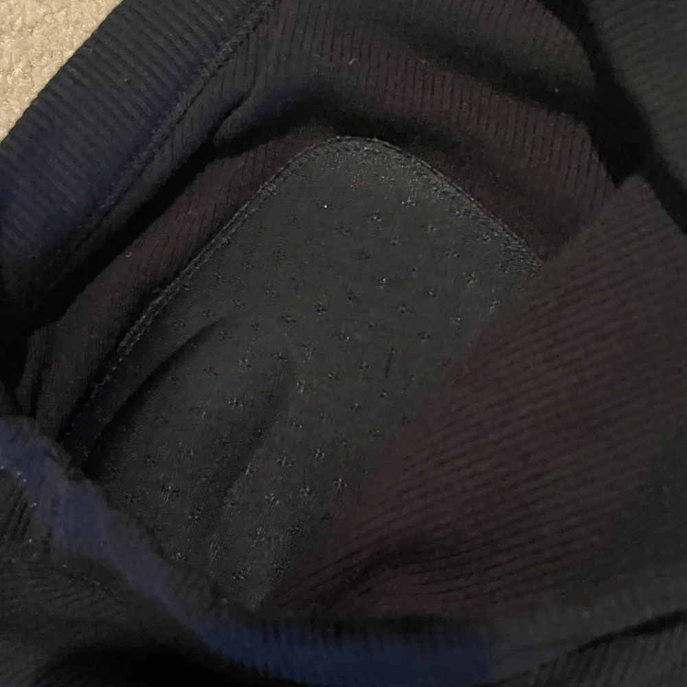 Bundle of 2 Chicme built in bra tops. Black top is L and white is XL. - Picture 6 of 6